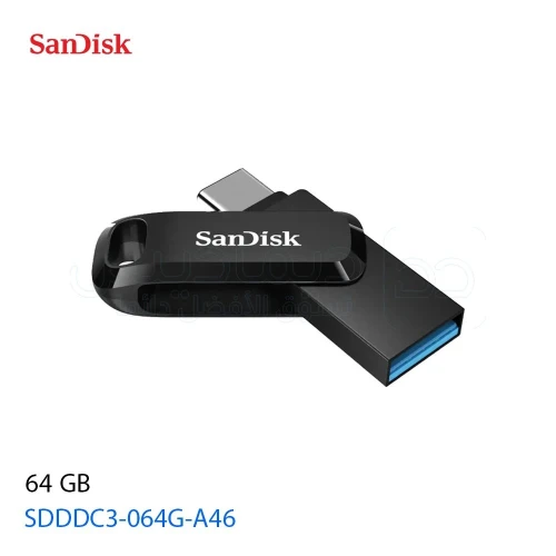 Flash disque SanDisk OTG Type-C 128 Go 400 MB/s pour stockage mobile plus pc