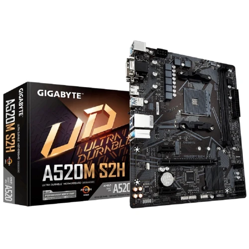 CARTE MERE A520M S2H AMD SCKET AM4 3TH GEN AMD RYZEN 5000 DUAL 2 DDR4 4266