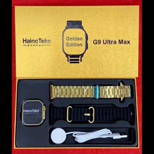 La montre Smart Watch Haino Teko G9 Ultra Max Edition Gold combine design premium, fonctionnalités