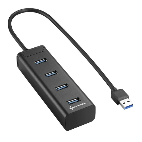 USB 3.0 Hub 4 Ports Super Vitesse 5 Gbps Multiprise USB