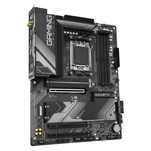 Carte Mère Gigabyte B650 Gaming X AX V2 AM5 DDR5 PCIe 5.0 WiFi 6E Gaming Haute Performance pour AMD Ryzen 7000 8000 9000 Ultra Rapide Stable et Fiable