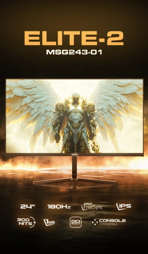 ECRAN MATOS ELITE2  24 POUCES MSG243-01 H 180HZ FULL HD 1MS FAST IPS