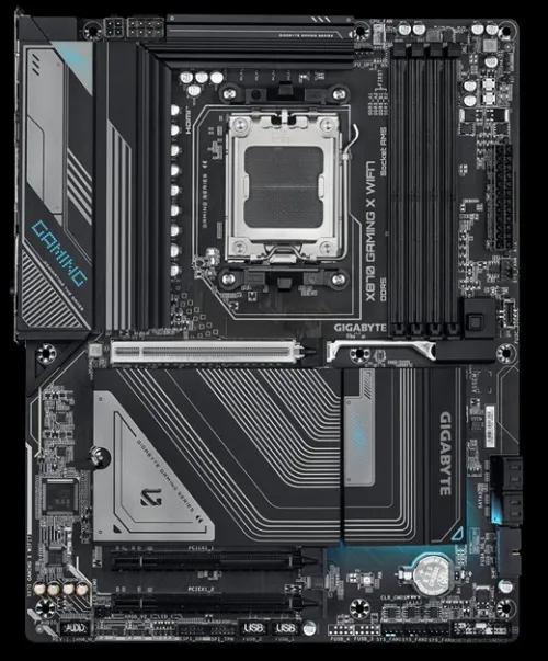 CARTE MERE X870 GAMING X WIFI7 GIGABYTE AMD SOCKET AM5 7TH  8TH 9TH AMD RYZEN DUAL 4DD5 8200