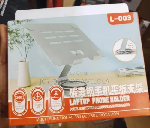 SUPPORT LAPTOP ET TABLETTE 360 ROTATION L-003
