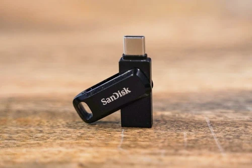 FLASH DISQUE SANDISK OTG USB3.2 TYPE C 64 GO 300MB/S