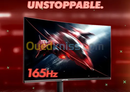 MONITEUR MATOS CYBROG 32 POUCE MSG32-V 165HZ 2K 1MS CURVED  12 MOIS DE GARANTIE 