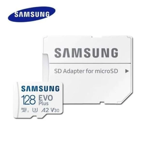 CARTE MEMOIRE SD SAMSUNG 128GO A2 V30 4K 130MB/S 