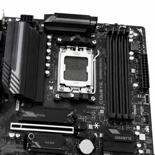 CARTE MERE B850M DS3H GIGABYTE AMD SOCKET AM5 AMD RYZEN 9000 8000 7000 SERIES DUAL DDR5 8200 OC EXPO
