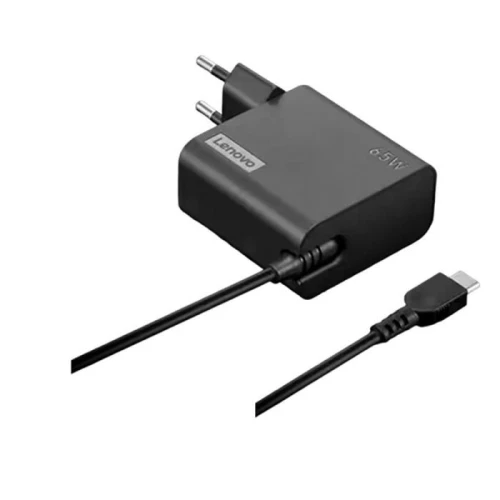 Chargeur Lenovo Type C 65W pour PC portable