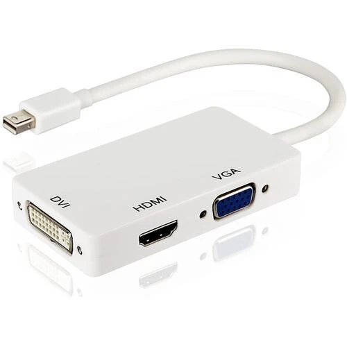 ADAPTATEUR MINI DISPLAY TO VGA HDMI DVI 
