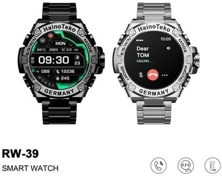 Montre Haino Teko Germany RW39 Avec 03 Bracelets Smart Watch Bluetooth Sport Santé