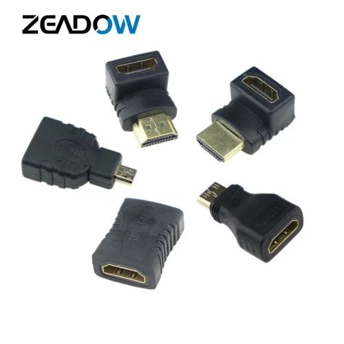 Kit câble HDMI M vers mini micro HDMI adaptateur 4K pour TV PC appareils