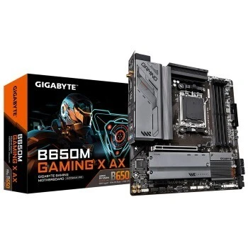 Carte Mère Gigabyte B650 Gaming X AX V2 AM5 DDR5 PCIe 5.0 WiFi 6E Gaming Haute Performance pour AMD Ryzen 7000 8000 9000 Ultra Rapide Stable et Fiable