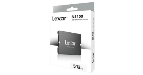 DISQUE DUR INTERNE LEXAR 2.5 SATA  SSD 6GB/S 512GO NS100