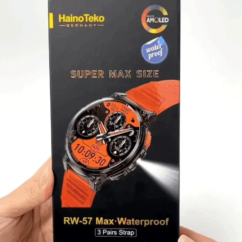 Montre Watch 4 Pro Haino Teko Super Max Size RW57 Bluetooth Sport Santé Autonomie