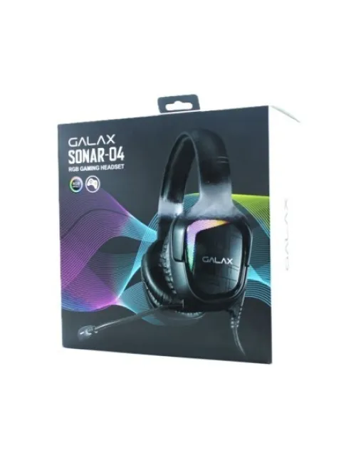 Galax SONOR04 casque gaming RGB son stéréo micro intégré confort long session