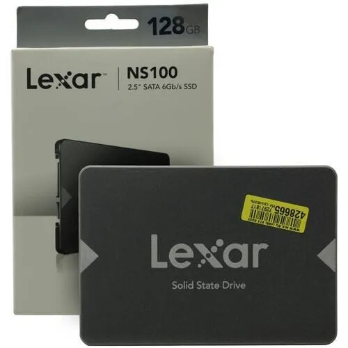 Disque dur interne Lexar 25 SATA SSD 6 Gbs 128Go NS100