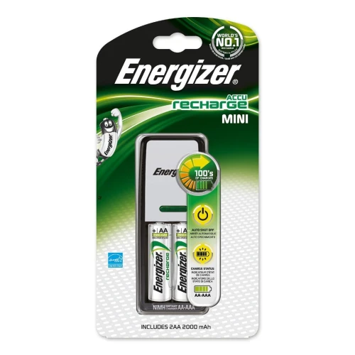CHARGEUR ENERGIZER MINI 2AA 2000MAH