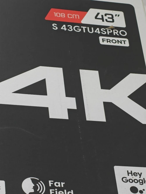 SOUND PRO TV STREAM 43 POUCES 4K UHD GOOGLE TV
