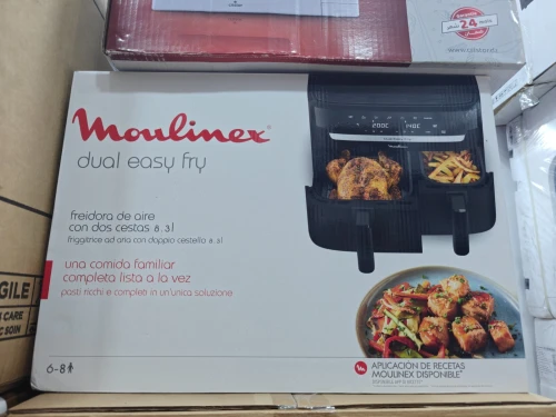 Friteuse Air Fryer Moulinex Double Tiroirs 8.3L 2700W