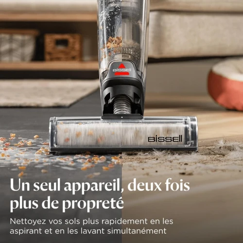 Aspirateur balai laveur sans fil Bissell CrossWave OmniForce garantie 2 ans