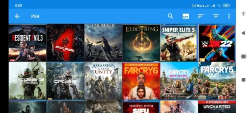 Installation jeux PS4 et pc et ps3
