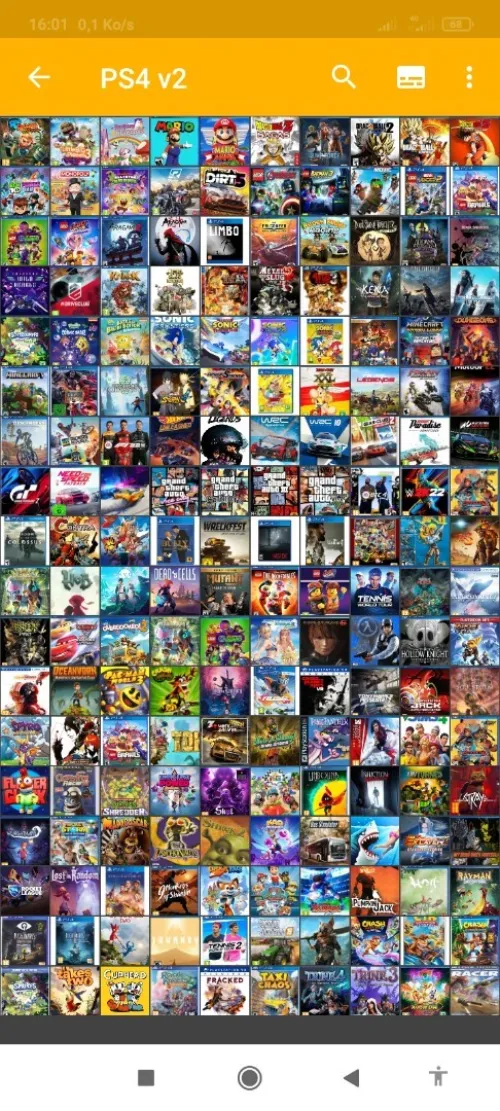 Installation jeux PS4 et pc et ps3