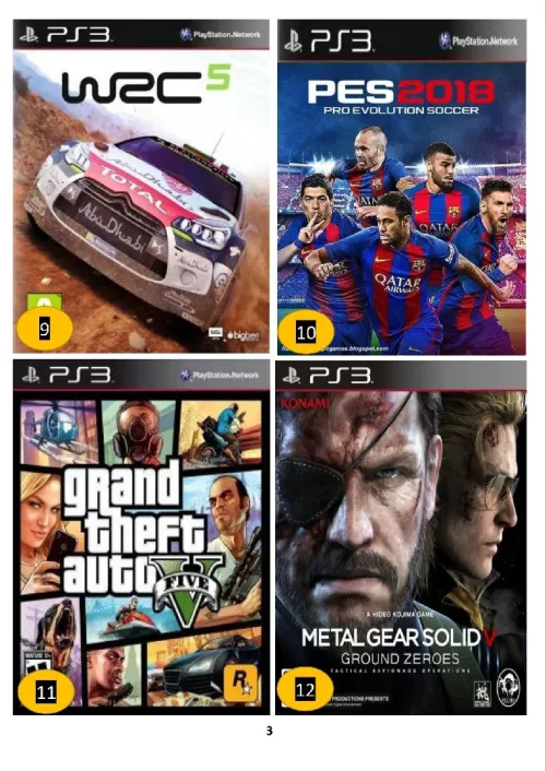 139 jeux Ps3 + disque dur 1Tb