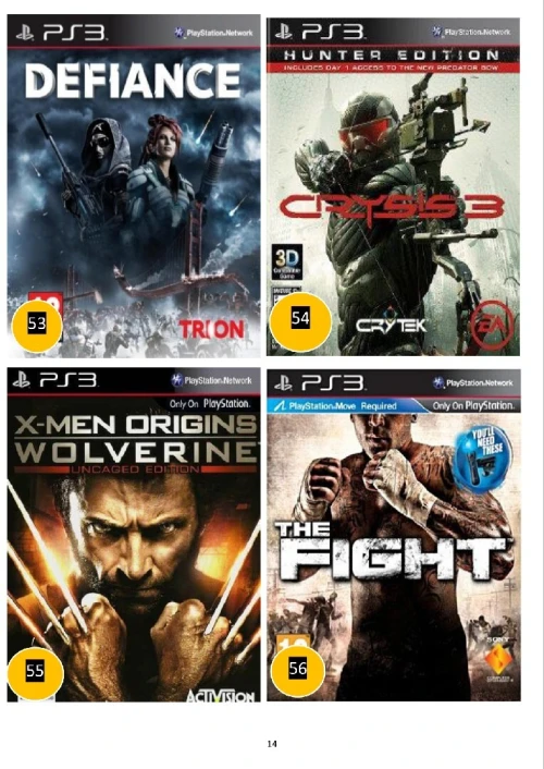 139 jeux Ps3 + disque dur 1Tb