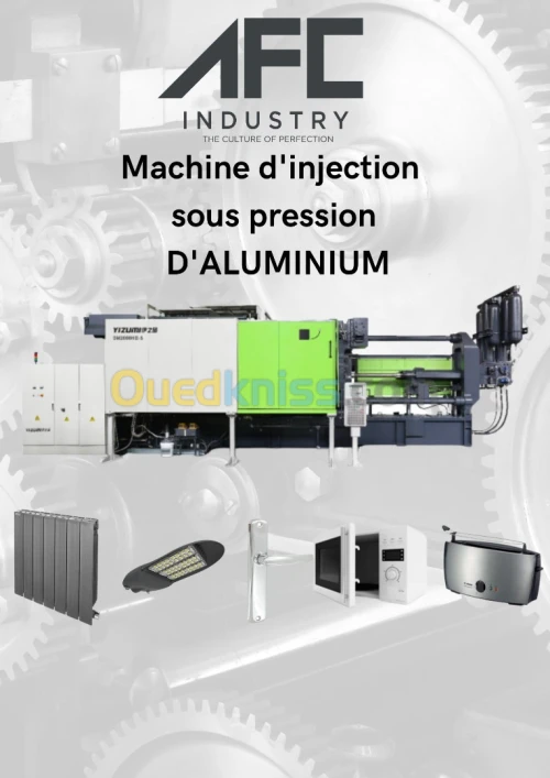 Machine d'injection sous pression d'aluminium