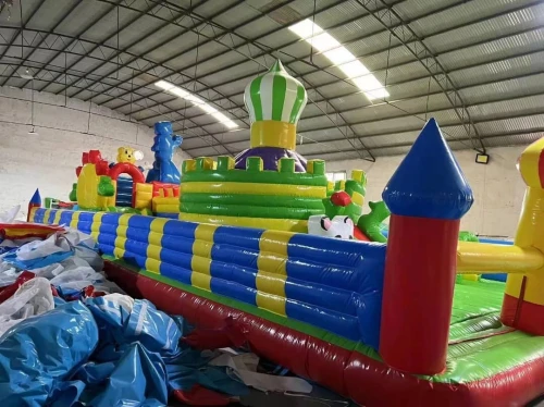 Toboggan gonflable