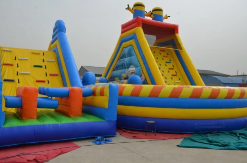 Toboggan gonflable