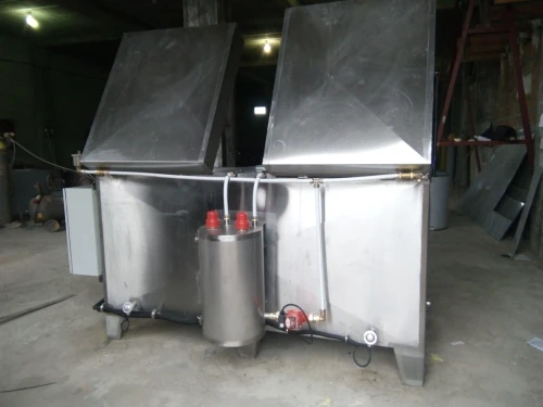 Fabrication des Fondoirs inox