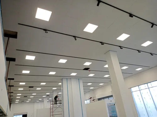 Pose de plafond en ba13 et démontable 
