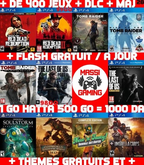 INSTALLATION JEUX DIAL PS4 FLASHÉE 9.X & 11.00 & 12.X & 13.00 (+ FLASH GRATUIT + DLC + MISE A JOUR) *