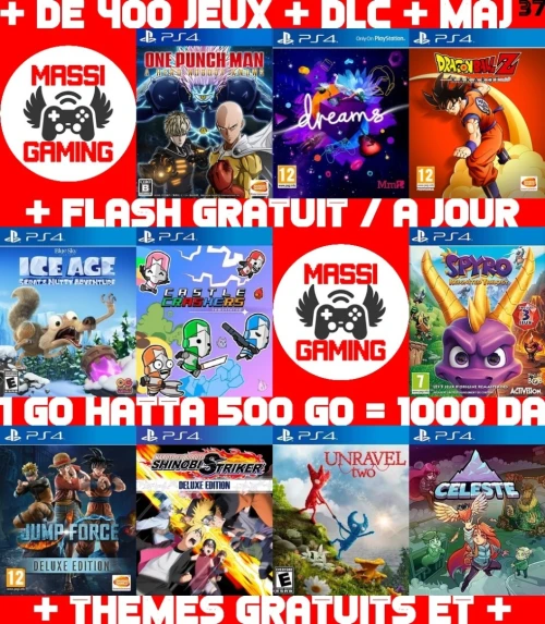 INSTALLATION JEUX DIAL PS4 FLASHÉE 9.X & 11.00 & 12.X & 13.00 (+ FLASH GRATUIT + DLC + MISE A JOUR) --