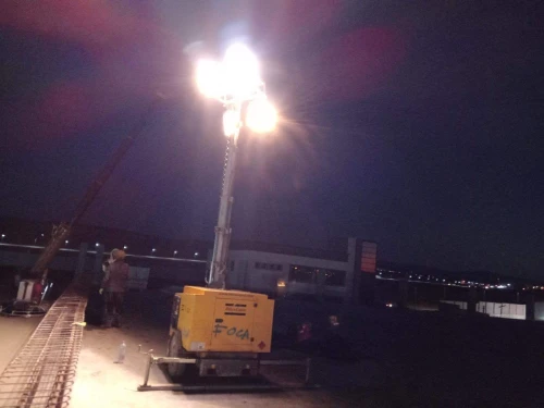 Location girafe lumineuse,projecteur de chantier