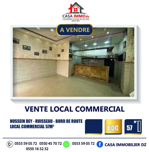 Vente Local Alger Hussein dey