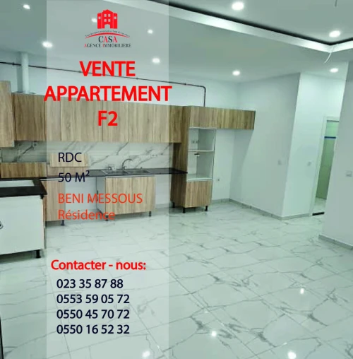 Vente Appartement F2 Alger Beni messous