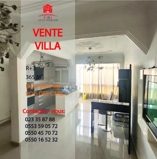 Vente Villa Alger Dely brahim
