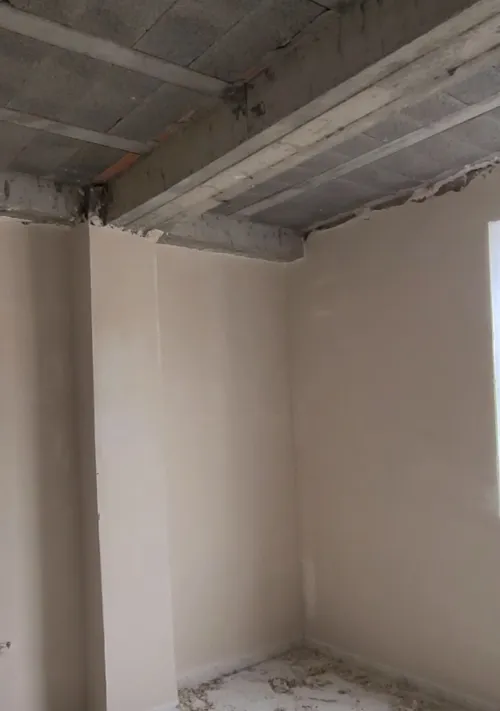 Plâtre projeté 