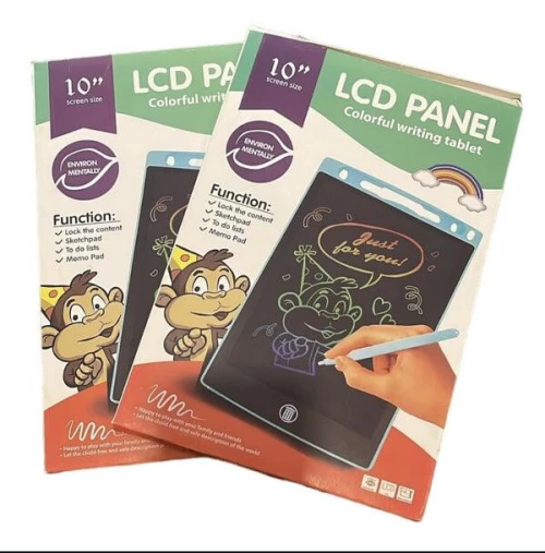 جهاز كتابة LCD ملون للأطفال - شاشة 10 بوصات Tablette d'écriture LCD colorée pour enfants - Écran 10 pouces