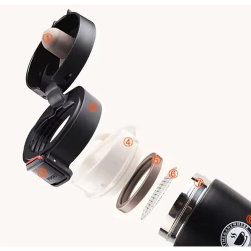Mug Thermos A Café18-8ss-380ML كوب القهوة الحراري الذكي الأناقة والعملية في آن واحد