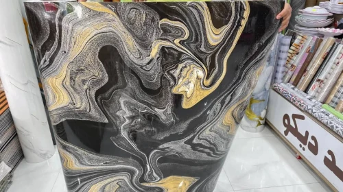 بديل الرخام الفخامة التي يستحقها منزلك  PVC Effet Marbre Le Luxe Que Votre Maison Mérite