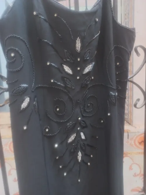 Robe de soirée noir big size soirée 