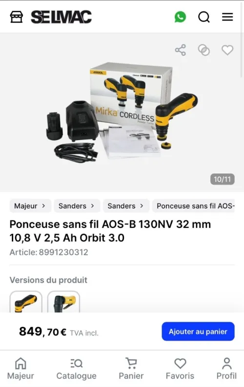 Ponceuse Professionnelle 