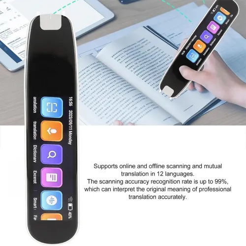 Stylo Traducteur de Langue 134 Traductions Vocales