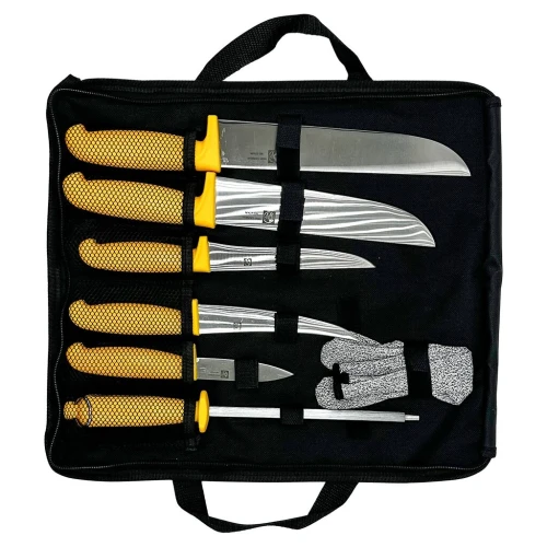 Pochette de Couteaux Professionnelle 7 pièces 