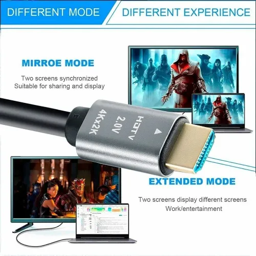 MAC TECH Câble HDTV Premium Haute Vitesse