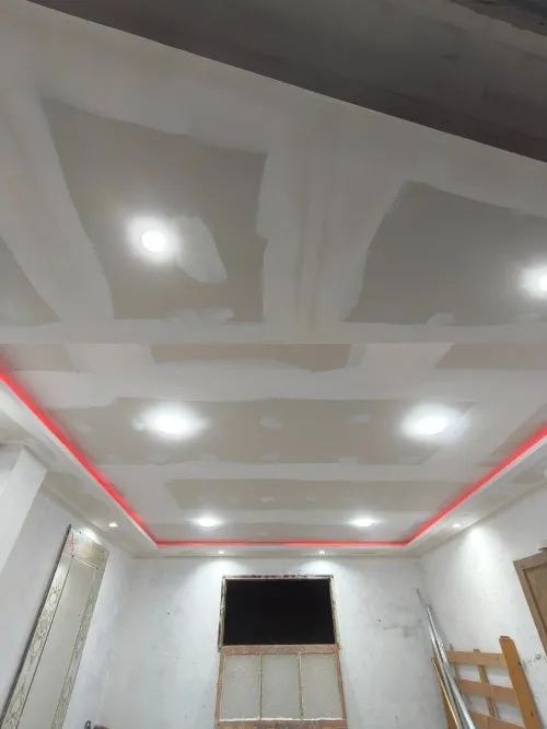 Installation placo plâtre et PVC